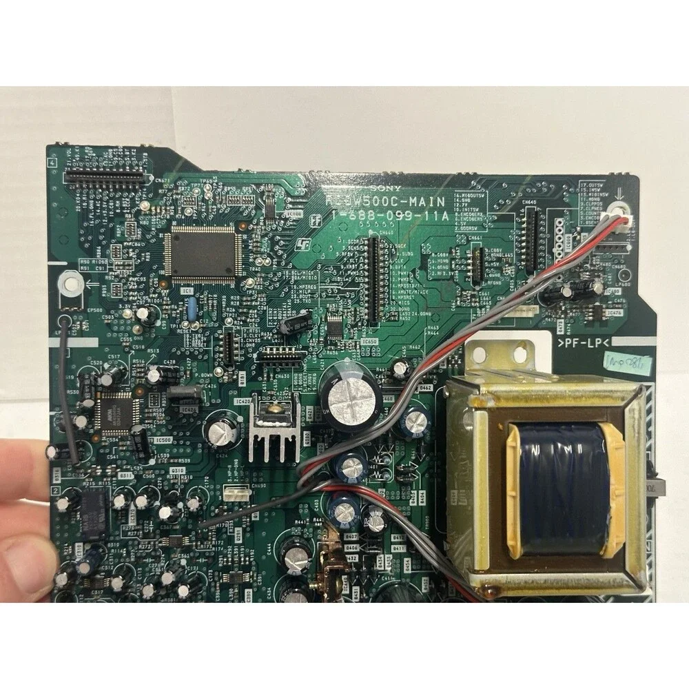 Sony RCD-W500C CD Changer and Recorder MAIN CIRCUIT BOARD 1-688-099-11A